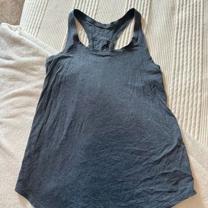 Lululemon pleated love tank blue